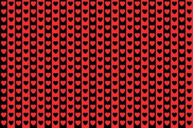 Vector gratuito fondo de líneas de corazones