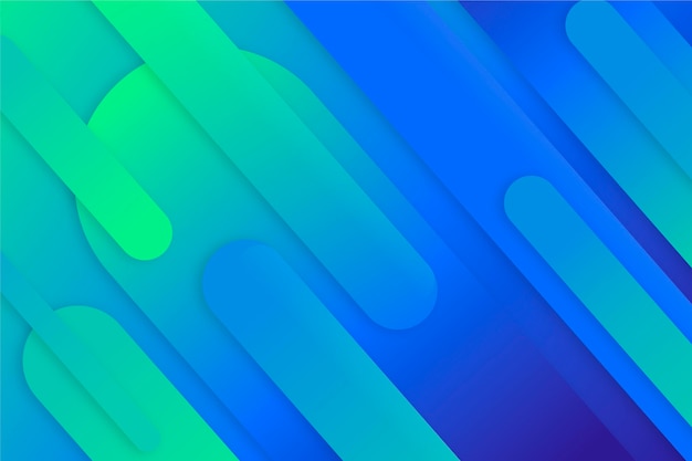 Fondo de líneas dinámicas de estilo de papel