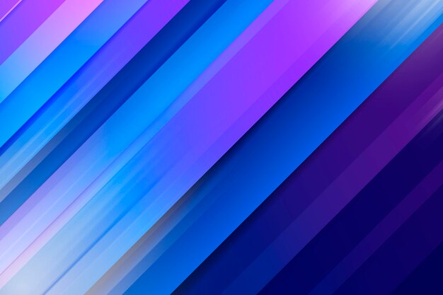 Fondo de líneas dinámicas de gradiente