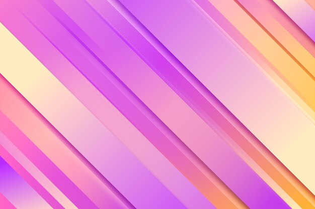 Fondo de líneas dinámicas de gradiente