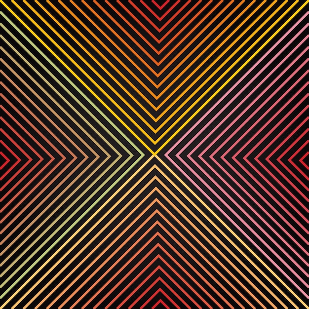 Fondo con líneas multicolor