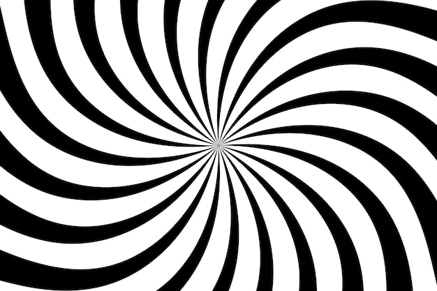 Fondo de líneas negras espirales