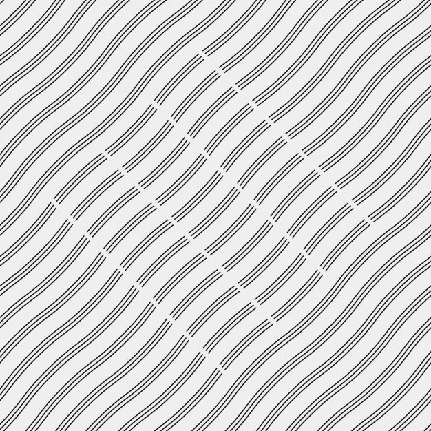 Vector gratuito fondo con lineas onduladas negras