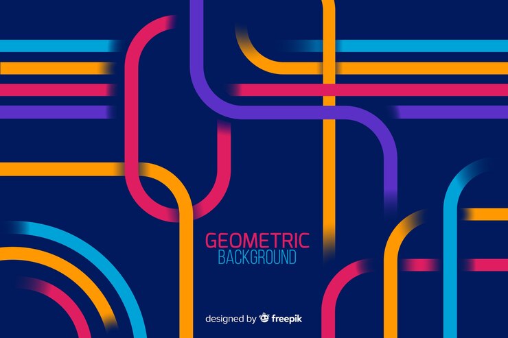 Vector gratuito fondo líneas originales