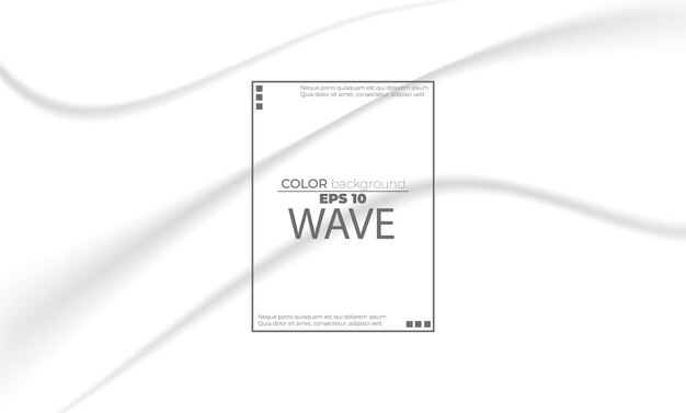 fondo líquido blanco abstracto con ondas suaves fluido frío gradiente formas composición