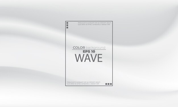 fondo líquido blanco abstracto con ondas suaves fluido frío gradiente formas composición