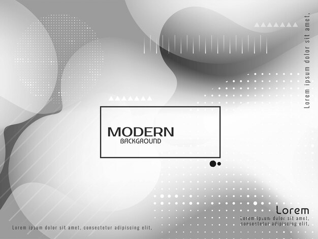 Fondo líquido de color gris elegante moderno