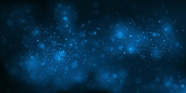fondo de luces bokeh abstractas