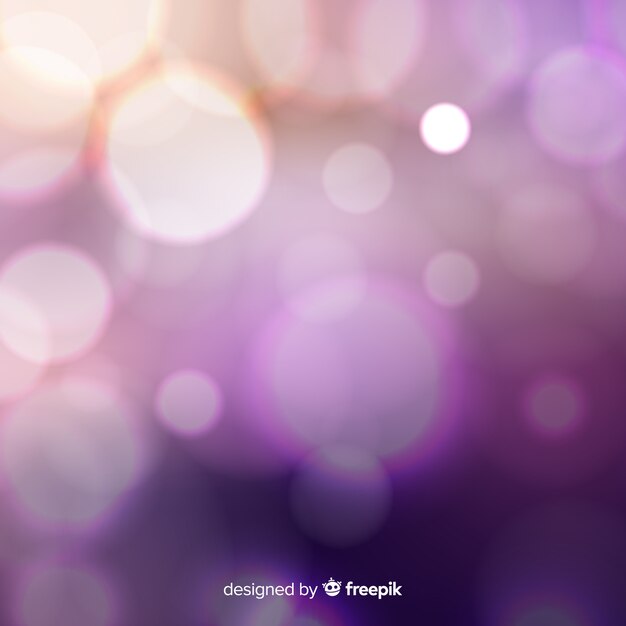 Fondo de luces bokeh abstractas