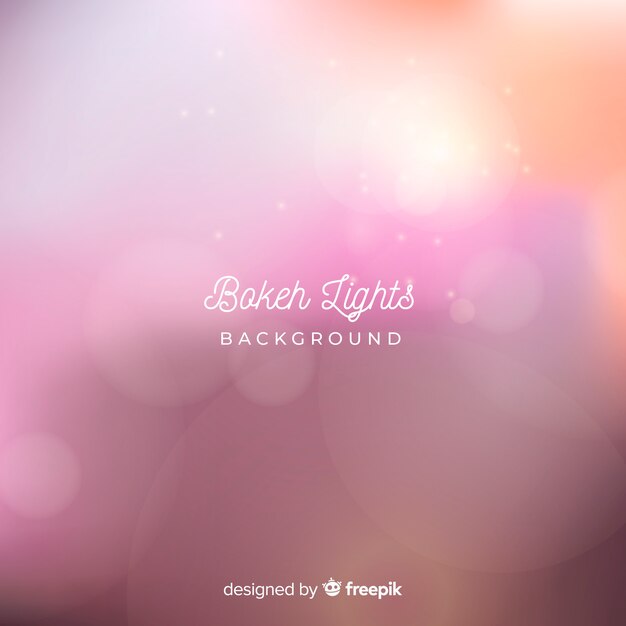 Fondo de luces bokeh abstractas