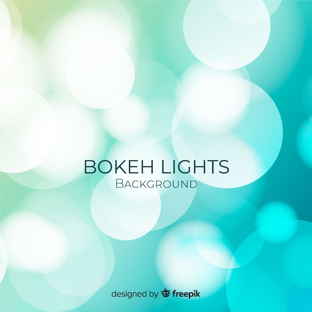 Fondo de luces bokeh