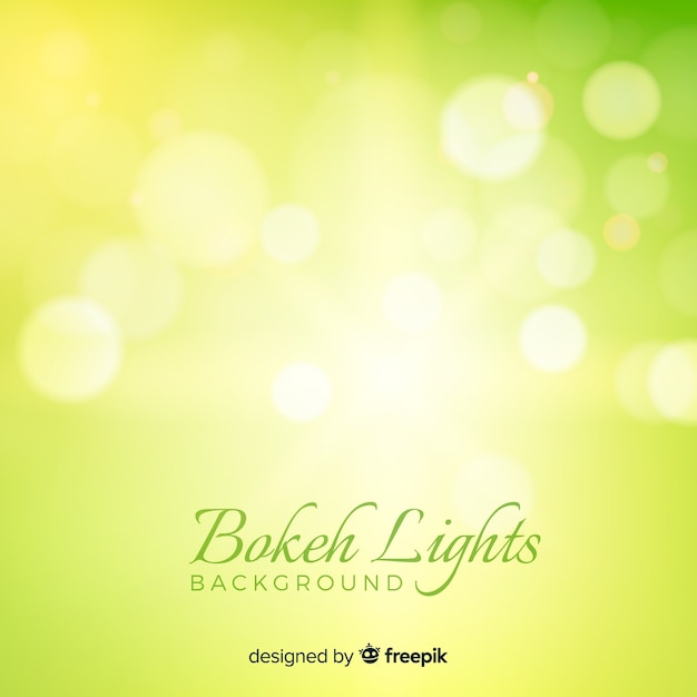 Fondo de luces bokeh