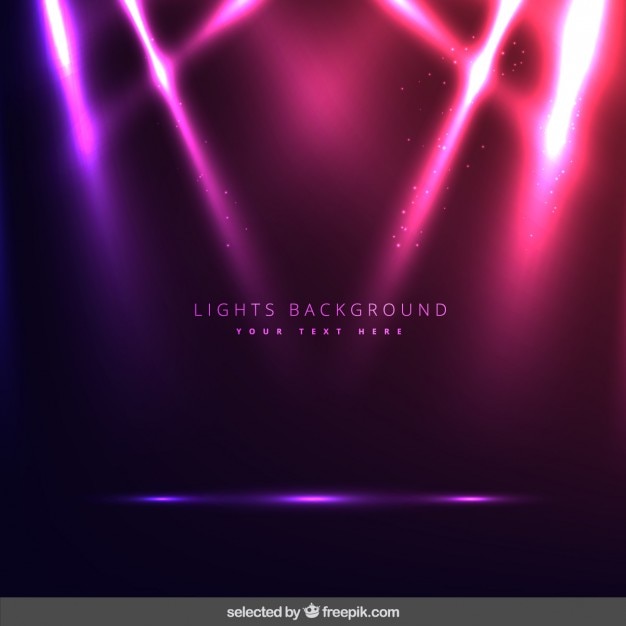 Fondo de luces en color rosa