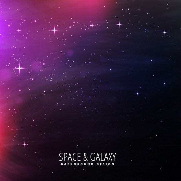 Fondo de las luces del espacio