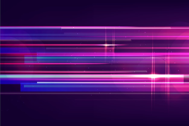 Fondo de luces de neón