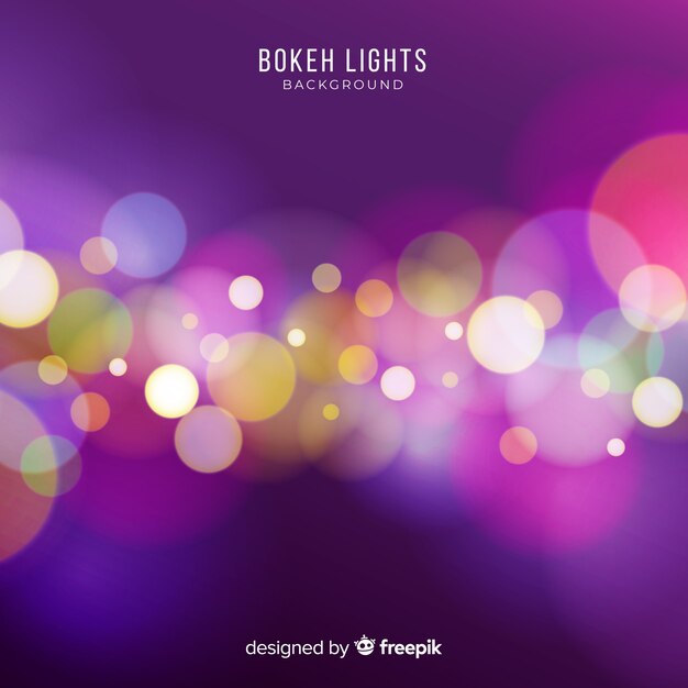 Fondo de luces