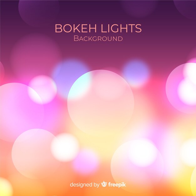 Fondo de luces