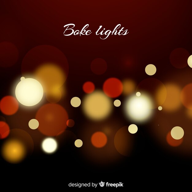 Fondo de luces