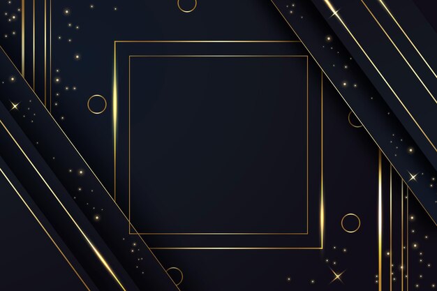 Fondo de lujo dorado degradado
