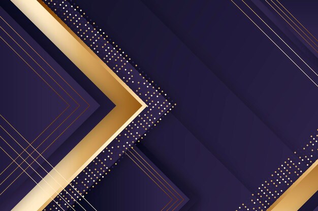 Fondo de lujo dorado degradado