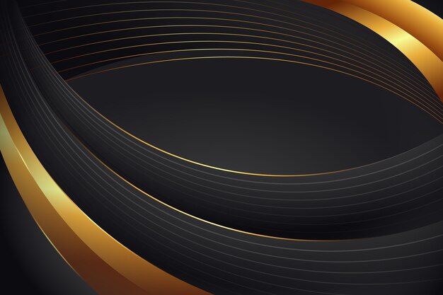 Fondo de lujo dorado premium