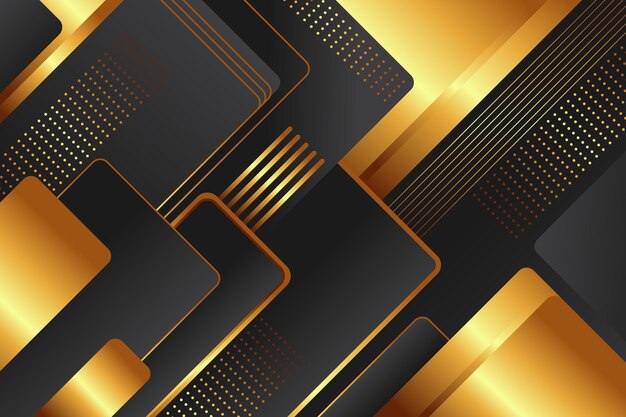 El fondo de lujo dorado premium