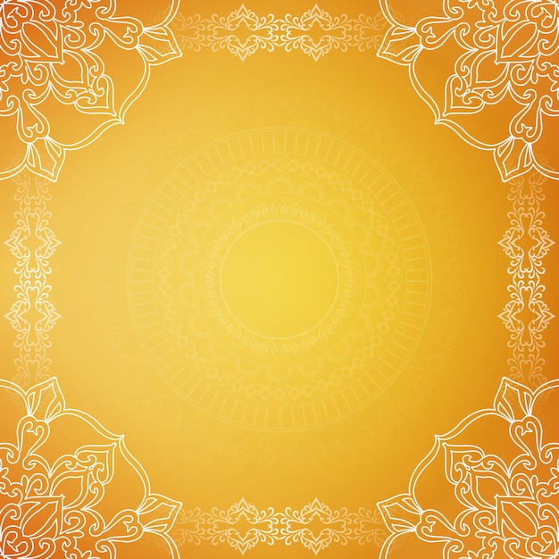 Fondo de lujo de estilo amarillo