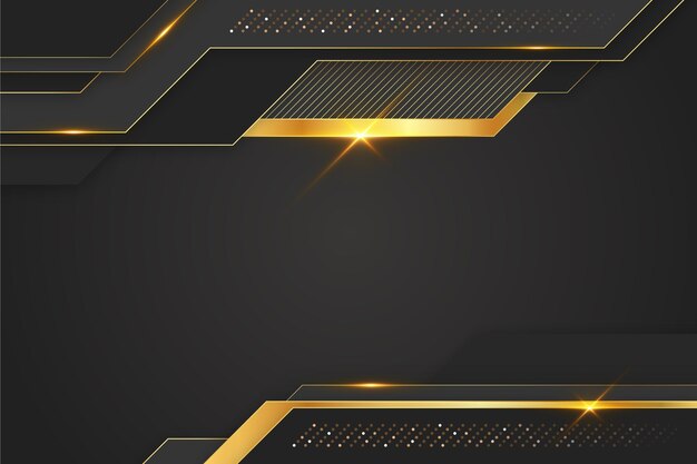Fondo de lujo estilo papel con líneas doradas.