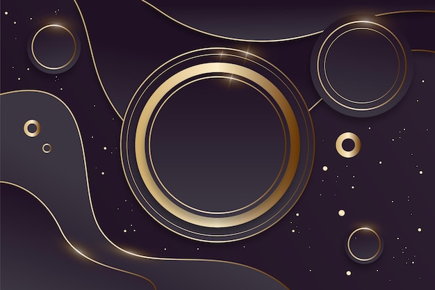 Fondo de lujo con gradiente