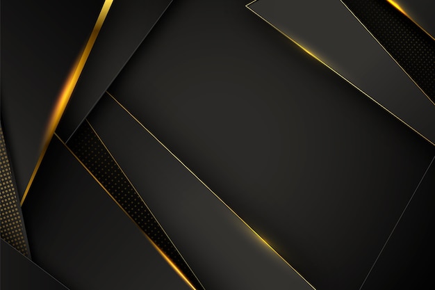Fondo lujoso con detalles dorados