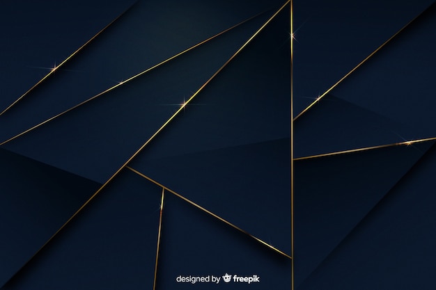 Fondo lujoso con diferentes formas