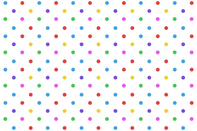 Fondo de lunares de varios colores