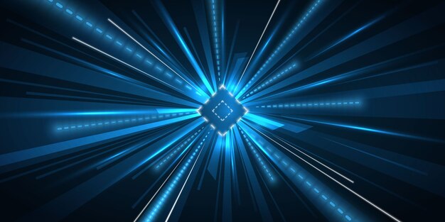 Fondo de luz de movimiento de velocidad de aceleración