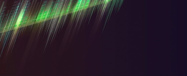 Fondo de luz de neón