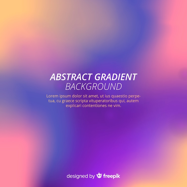 Vector gratuito fondo de malla de gradiente borroso y abstracto
