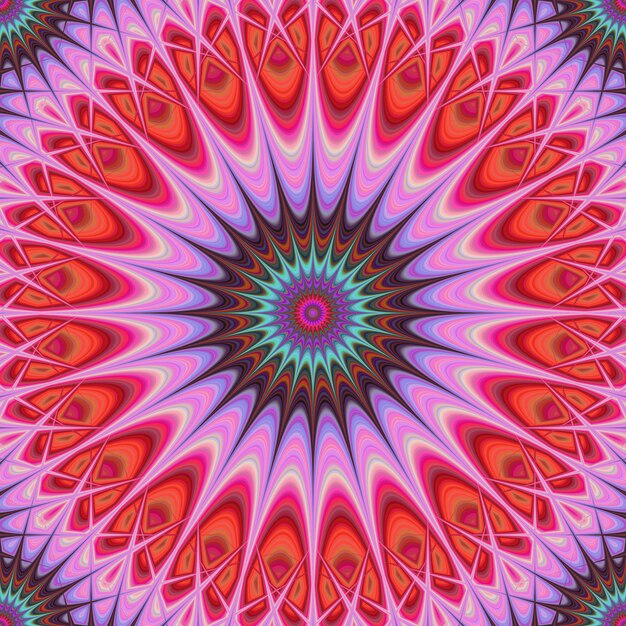 Fondo de mandala rosa