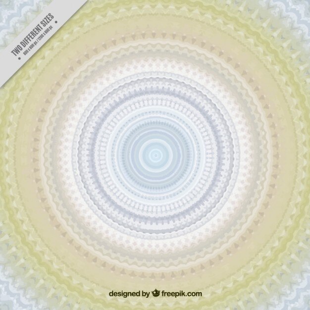 Vector gratuito fondo de mandala con tonos pasteles