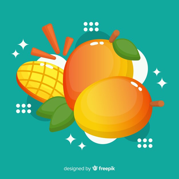Fondo mango plano