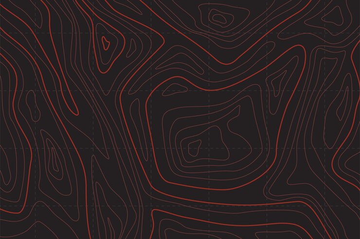 Vector gratuito fondo del mapa topográfico