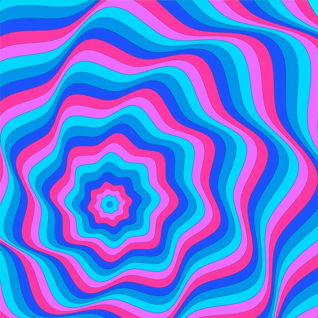 Fondo maravilloso psicodélico