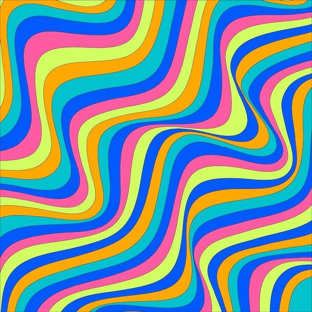 Fondo maravilloso psicodélico