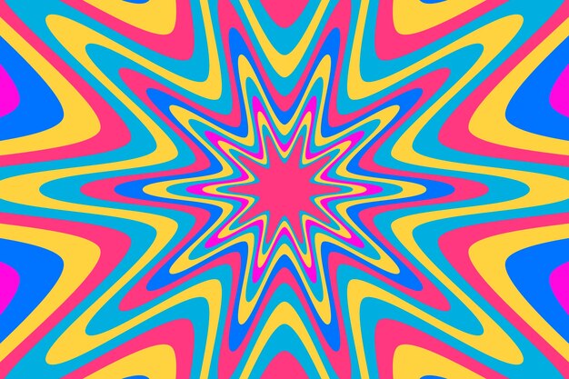 Fondo maravilloso psicodélico