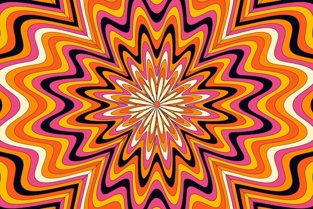 Fondo maravilloso psicodélico
