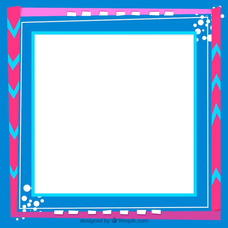 Vector gratuito el fondo del marco es colorido