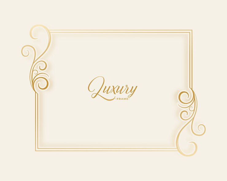 Vector gratuito fondo de marco floral clásico con espacio de texto