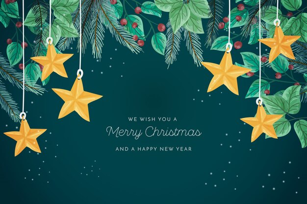 Fondo de marco de Navidad