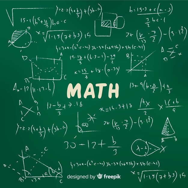 Fondo de matemáticas