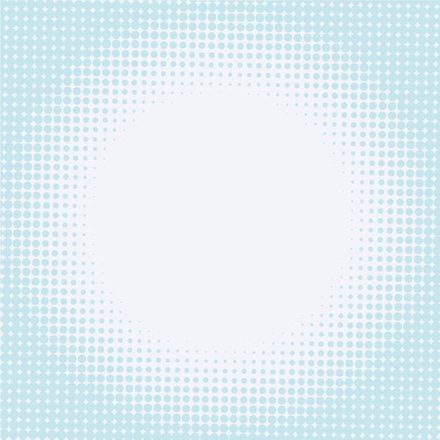 Fondo de medio tono de forma circular
