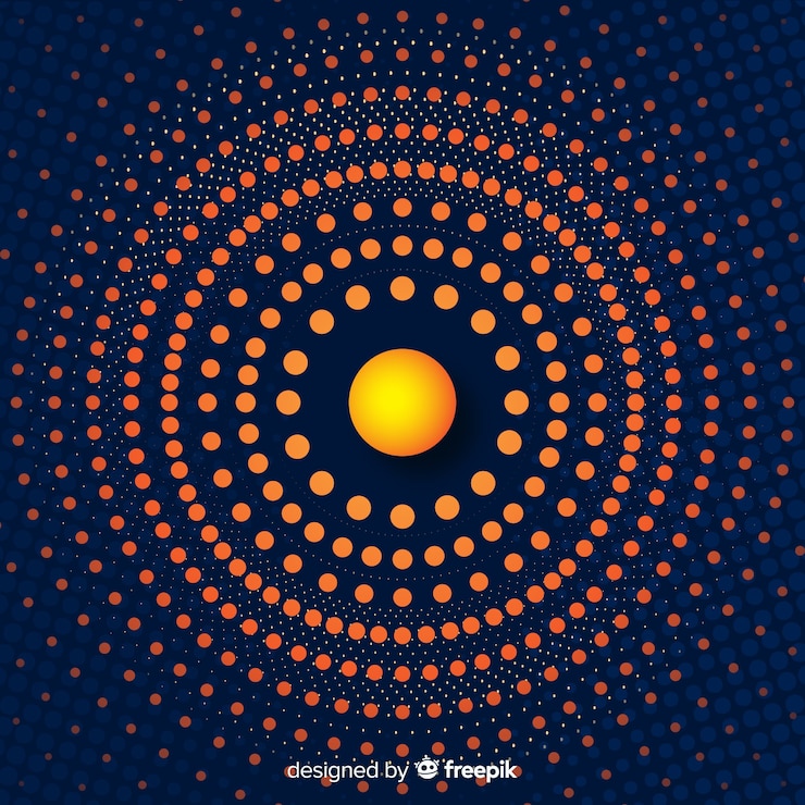 Vector gratuito fondo de medio tono oscuro