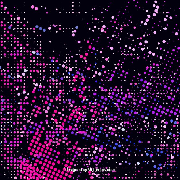 Fondo de medios tonos en colores morados 